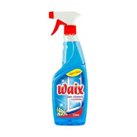 Средство для мытья стекол и зеркал WAIX Super Shine, 750 мл