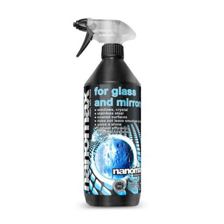 Средство для чистки стекла и зеркал Nanomax Professional For Glass And Mirror, 1 л