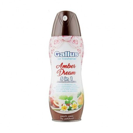 Освежитель воздуха Gallus Amber Dream 5 in 1, 300 мл