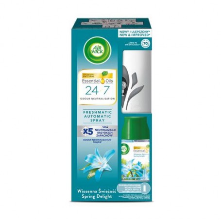 Автоматический освежитель воздуха Air Wick Freshmatic Automatic Spray Complete Pure Spring Delight Весеннее настроение, 250 мл