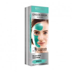 Зеленая маска Revuele Green Mask Cryo Effect против акне, 80 мл