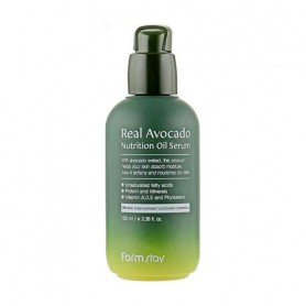 Питательная сыворотка для лица FarmStay Real Avocado Nutrition Oil Serum с маслом авокадо, 100 мл