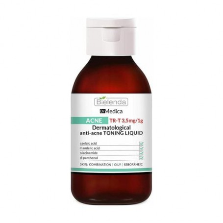 Дерматологический анти-акне тоник для лица Bielenda Dr Medica Acne Dermatological Anti-Acne Liquid Tonic, 250 мл
