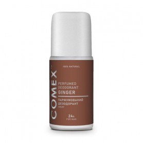 Натуральный шариковый дезодорант Comex 24H Защита и свежесть, Имбирь, мужской, 50 мл