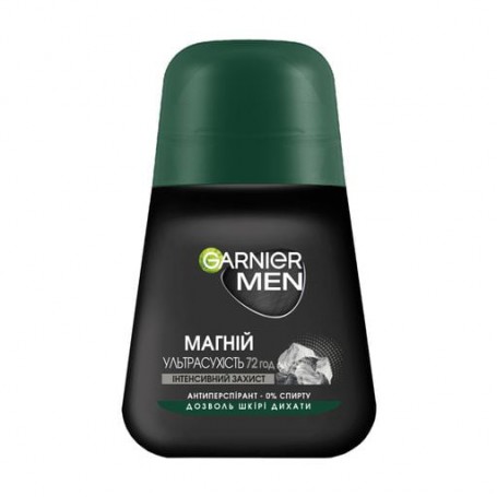 Шариковый антиперспирант Garnier Men Mineral Магний, Ультрасухость, мужской, 50 мл