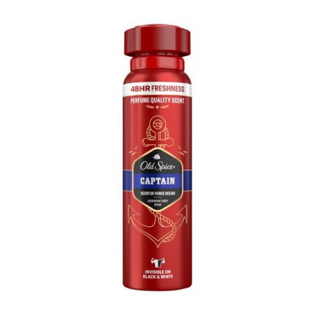 Дезодорант-спрей Old Spice Captain мужской, 150 мл