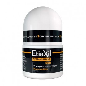 Шариковый антиперспирант Etiaxil Men Sensitive Roll-On для чувствительной кожи, мужской, 15 мл
