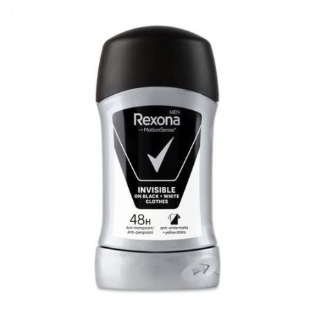Антиперспирант-стик мужской Rexona Men Невидимый на черном и белом, 50 мл