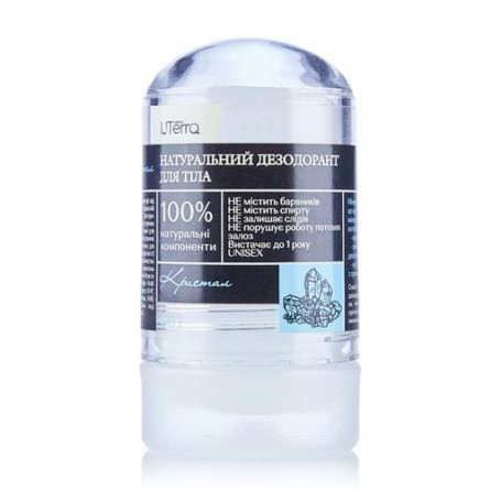 Натуральный дезодорант для тела UTerra Native Кристалл, 60 г