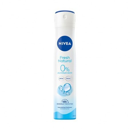 Дезодорант-спрей NIVEA Fresh Natural Натуральная свежесть, женский, 200 мл