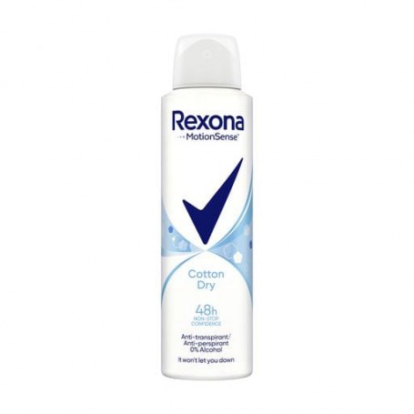 Антиперспирант-спрей женский Rexona Motion Sense Cotton Dry 48H Легкость Хлопка, 150 мл