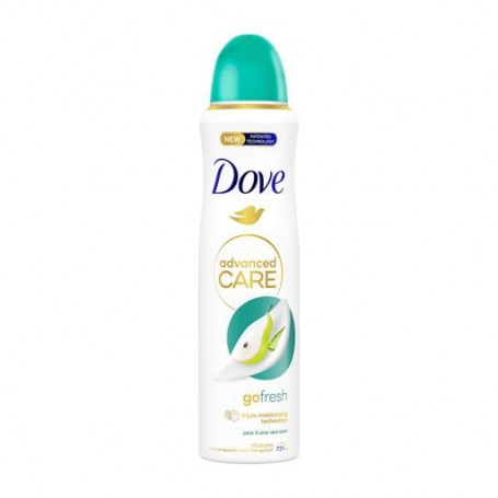 Антиперспирант-спрей Dove Advanced Care Go Fresh Pear & Aloe Vera Scent с ароматом груши и алоэ вера, женский, 150 мл