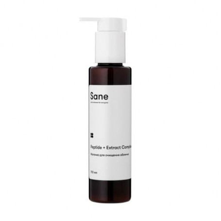 Молочко для очищения лица Sane Peptide + Extract Complex, 150 мл