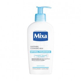 Молочко для снятия макияжа Mixa Sensitive Skin Expert Optimal Tolerance Cleansing Milk для чувствительной кожи, 200 мл