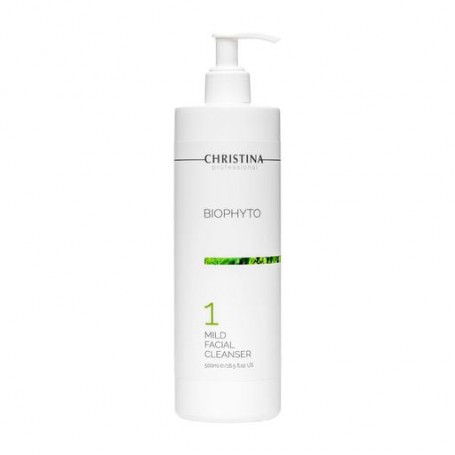 Мягкий очищающий гель для лица Christina Bio Phyto 1 Mild Facial Cleanser, 500 мл