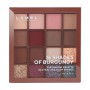 Палетка теней для век LAMEL Make Up 16 Shades of Burgundy, 16-4, 16 г