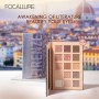 Палетка теней для век Focallure Go Travel Eyeshadow Palette 08 Hi Firenze, 15 г