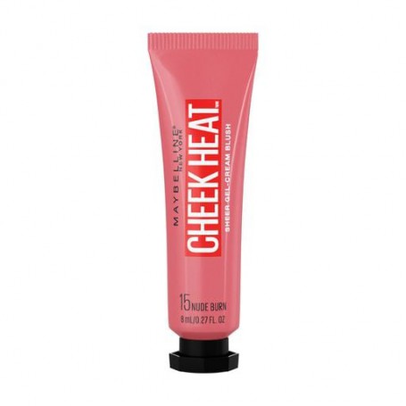 Румяна для лица Maybelline New York Cheak Heat 15 Светло-розовый, 10 мл