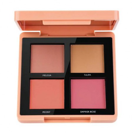 Палетка румян для лица TopFace Maestro Academy Blush Bouquet PT355, 001 Floral Harmony, 8 г