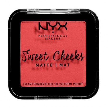 Матовые румяна для лица NYX Professional Makeup Sweet Cheeks Matte Creamy Powder 04 Citrine Rose, 5 г