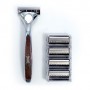Бритва Wilkinson Sword Quattro Vintage Edition с 4 сменными картриджами, мужская