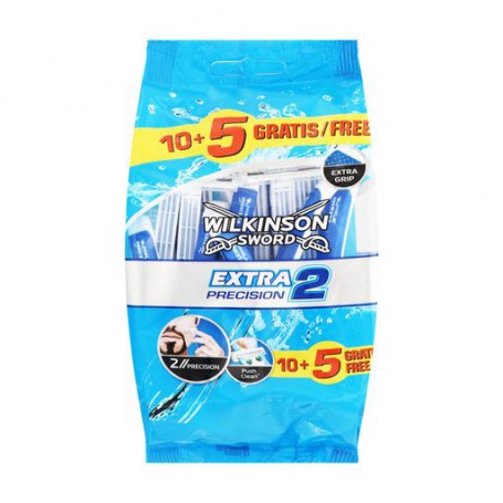 Одноразовые станки для бритья Wilkinson Sword Extra2 Essentials Precision мужские, 10+5 шт