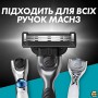 Сменные картриджи для бритья Gillette Mach3 Древесный уголь, мужские, 4 шт