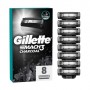 Сменные картриджи для бритья Gillette Mach3 Charcoal, 3 лезвия, мужские, 8 шт