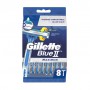 Одноразовые станки для бритья Gillette Blue II Maximum мужские, 8 шт