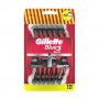 Станок для бритья мужской Gillette Blue3 Plus Red, 12 шт