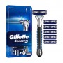 Бритва Gillette Sensor 3 с 6 сменными картриджами, мужская