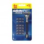 Бритва Gillette Sensor 3 с 6 сменными картриджами, мужская