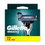 Сменные картриджи для бритья Gillette Mach 3 мужские, 12 шт