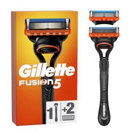 Станок для бритья мужской (бритва) Gillette Fusion5 с 2 сменными картриджами