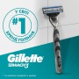 Сменные картриджи для бритья Gillette Mach 3, мужские, 4 шт