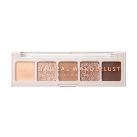 Палетка теней для век Make Up Academy 5 Shade Eyeshadow Palette, Neutral Wanderlust, 3.8 г