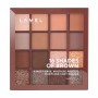 Палетка теней для век LAMEL Make Up 16 Shades of Brown, 16-3, 16 г