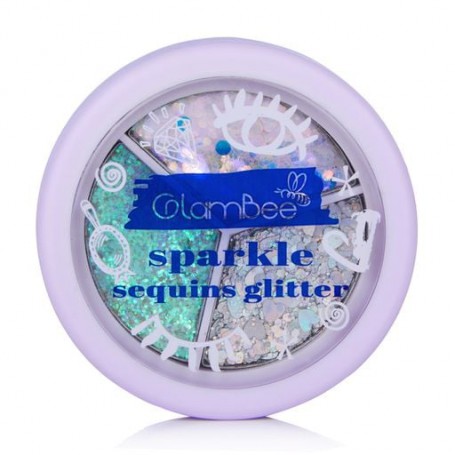 Глиттер для лица GlamBee Sparkle Трио тон 01, 1.5 г