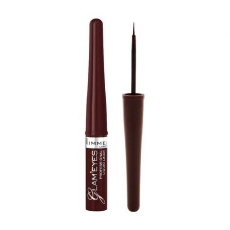 Подводка для глаз Rimmel Glam'Eyes Professional Liquid Liner 002 Brown Velvet, 3.5 мл