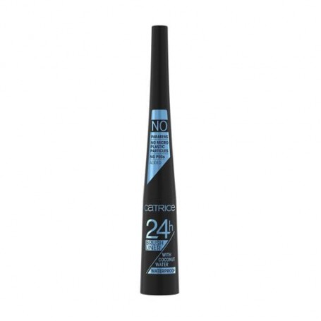 Водостойкая подводка для глаз Catrice Eyeliner 24h Brush Liner Waterproof 010 Ultra Black, 3 мл