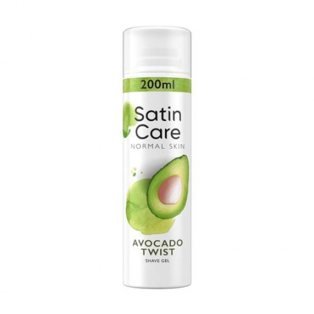 Женский гель для бритья Gillette Satin Care Sensitive Avocado Twist, 200 мл