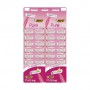 Одноразовые станки для бритья BIC Pure 3 Lady Pink женские, 24 шт
