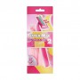 Одноразовые станки для бритья Super-Max Long Handle 2 For Women женские, 5 шт