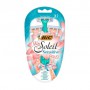 Одноразовые станки для бритья BIC Miss Soleil Sensitive Aqua женские, 3 шт