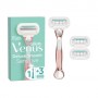 Станок для бритья Gillette Venus RoseGold женский с 3 сменными картриджами