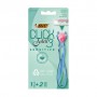 Бритва BIC Click 3 Soleil Sensitive с 2 сменными картриджами, женская