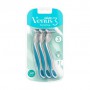 Одноразовые бритвы Gillette Venus 3 Sensitive женские, 3 шт