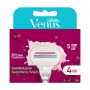 Сменные картриджи для бритья Gillette Venus Comfort Glide с ароматом сладких ягод, женские, 4 шт