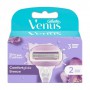 Сменные картриджи для бритья Gillette Venus Comfort Glide Breeze женские, cо встроенными подушечками с гелем, 2 шт