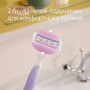 Cменные картриджи для бритья Gillette Venus Comfort Glide Breeze женские, cо встроенными подушечками с гелем, 4 шт